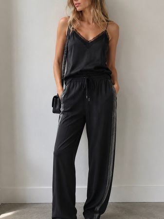 Zadig&Voltaire Pomy Crepe Hose – Gr. 38