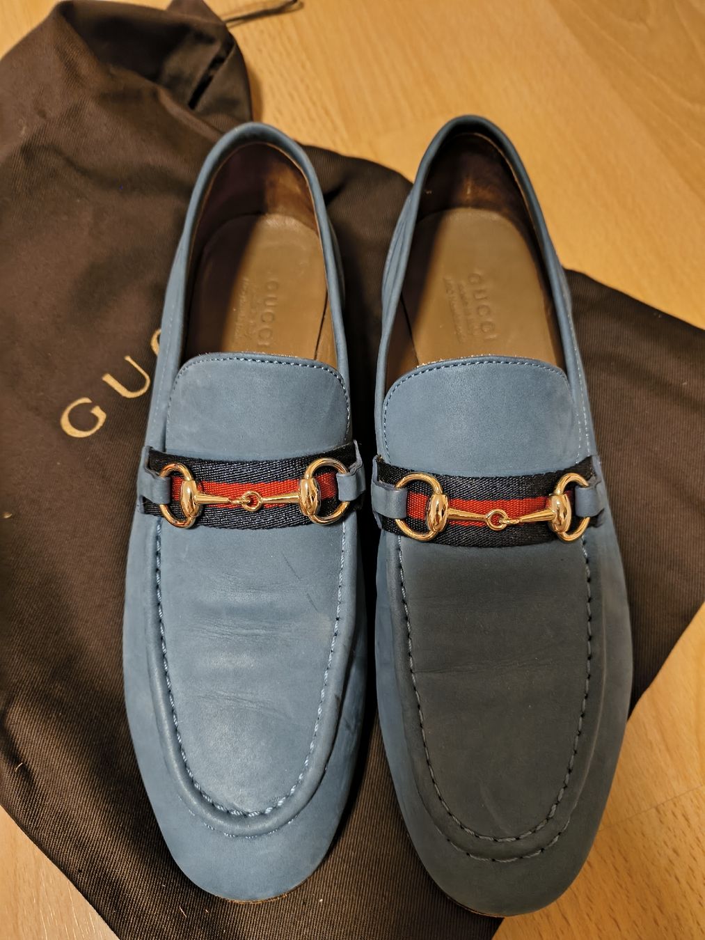 Gucci Scarpe da donna: Gucci Loafer hellblau Leder Grösse 36 – Nuovo (secondo la descrizione) da Zürich venduto da laribuechel 3