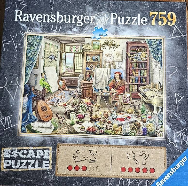 Puzzle: Lot de 4 puzzles - Escape puzzle – Usato da Savigny venduto da Zoulou63 2