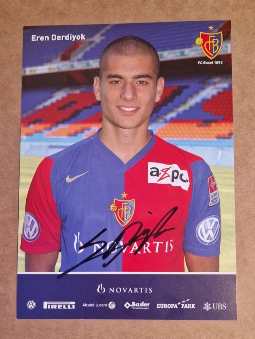 Autogramme: Eren Derdiyok - FC Basel 2007/08 – Gebraucht aus Menziken von Autogramme