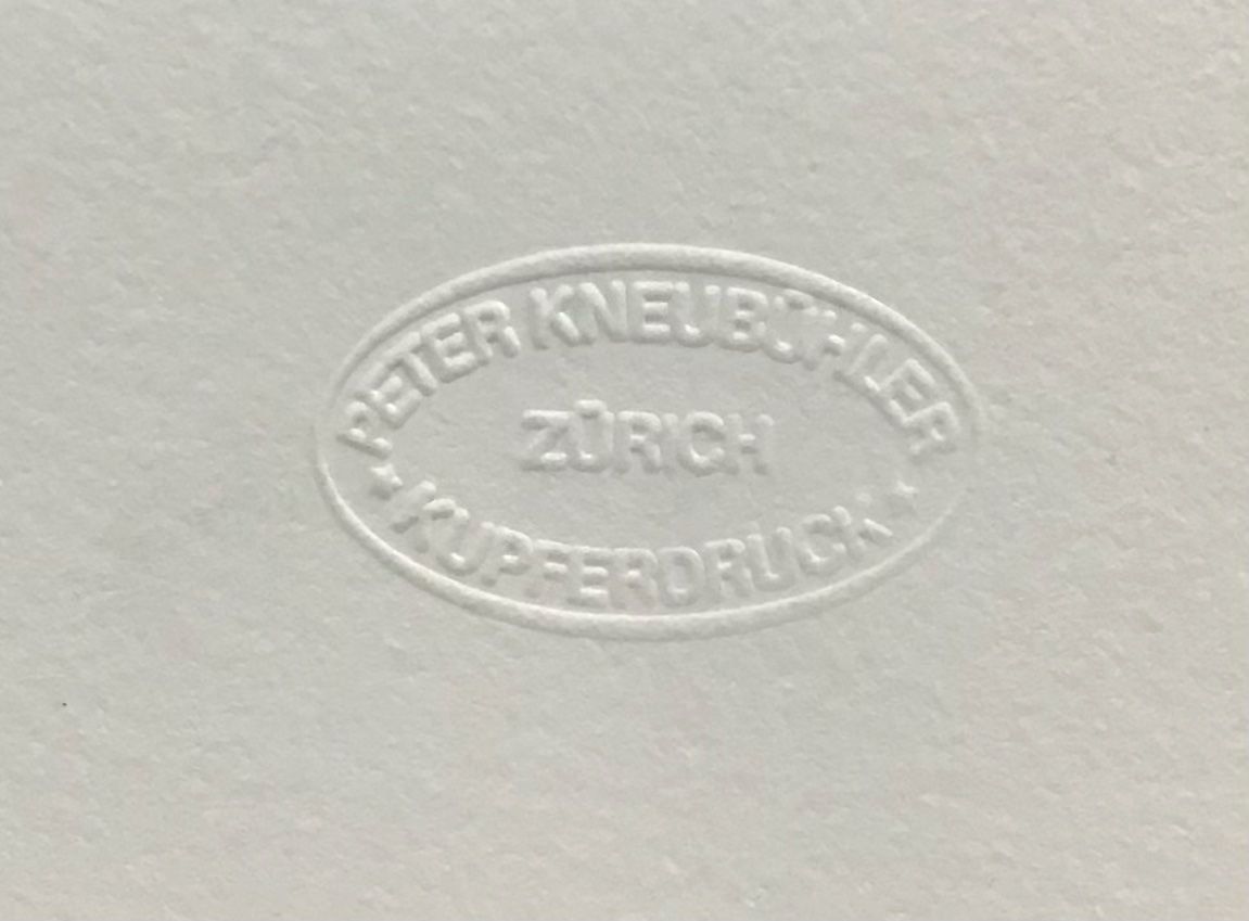 Grafica & Litografie: Peter STIEFEL RADIERUNG SIGNIERT NUMMERIERT – Usato da Gersau venduto da grafik-kunst 4