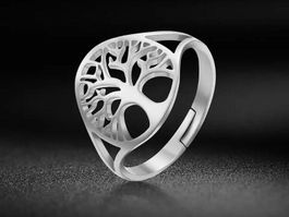 Ring „Baum des Lebens“, One Size / Nr.15