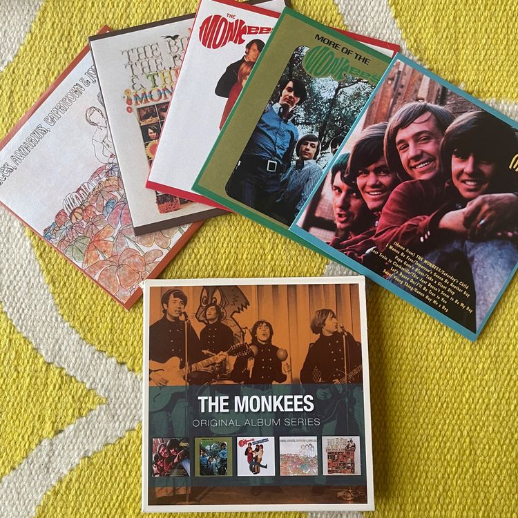 THE MONKEES-5CD BOX SET ORIGINAL ALBUM SERIES (DIGIPACK) (Gebraucht) in ...