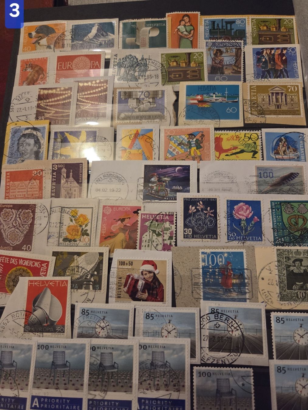Alle Briefmarken: album timbres suisse – Gebraucht aus la Chaux-de-Fonds von Firenze6 5