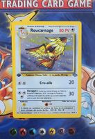 Carte Pokémon Roucarnage Holo (Jungle) 8/64  1ère édition fr