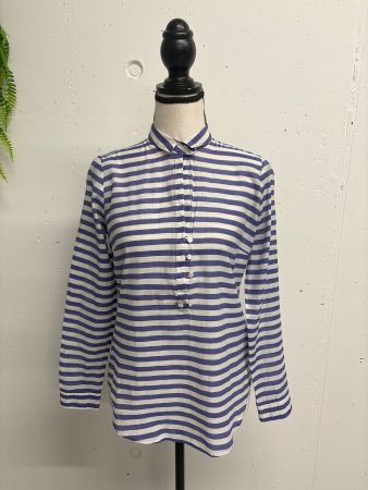 Sophie gestreifte Bluse Gr. 36/38 blau weiss