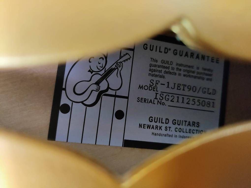 Guild Musikinstrumente: Guild Starfire I Jet 90 Gold Top E-Gitarre – Gebraucht aus Bürchen von grimmel 2