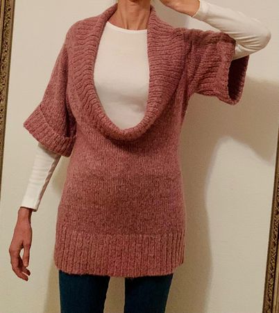Warmer Rollkragen-Pulli (65% Mohair ), Gr. M