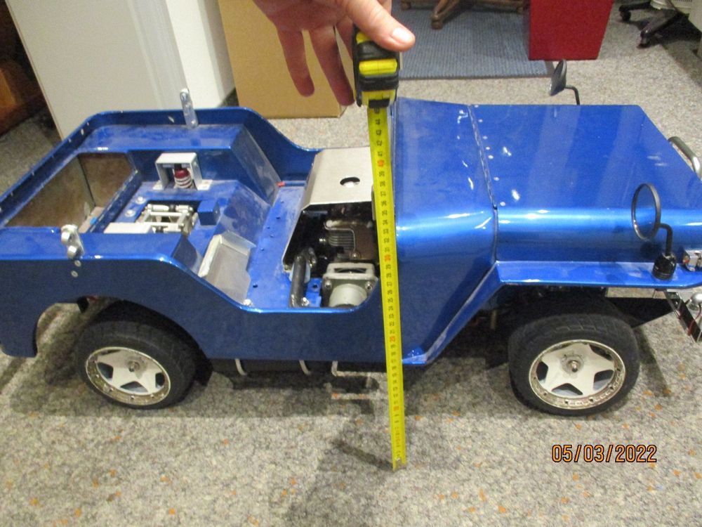 RC Kits de montage: RARITÄT RIESEN RC VERBRENNER GROSSMODELL – Défectueux à Weissbad par Usw63 5