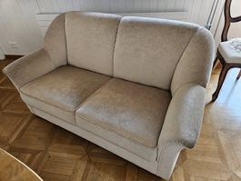 Sofa Ecru aus Stoff - Abholung Unterseen - 150 cm lang