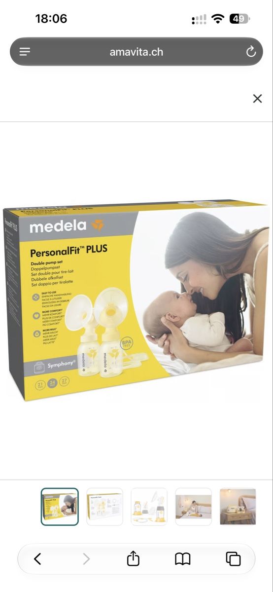 Medela Accessori per l’allattamento: Medela PersonalFit PLUS – Usato da Morges venduto da bus_py5m