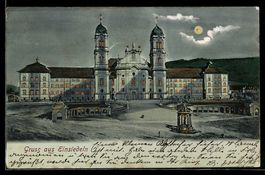 Einsiedeln, Kloster und Umgebung bei Vol
