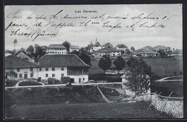 AK Les Genevez, Panorama, 1913