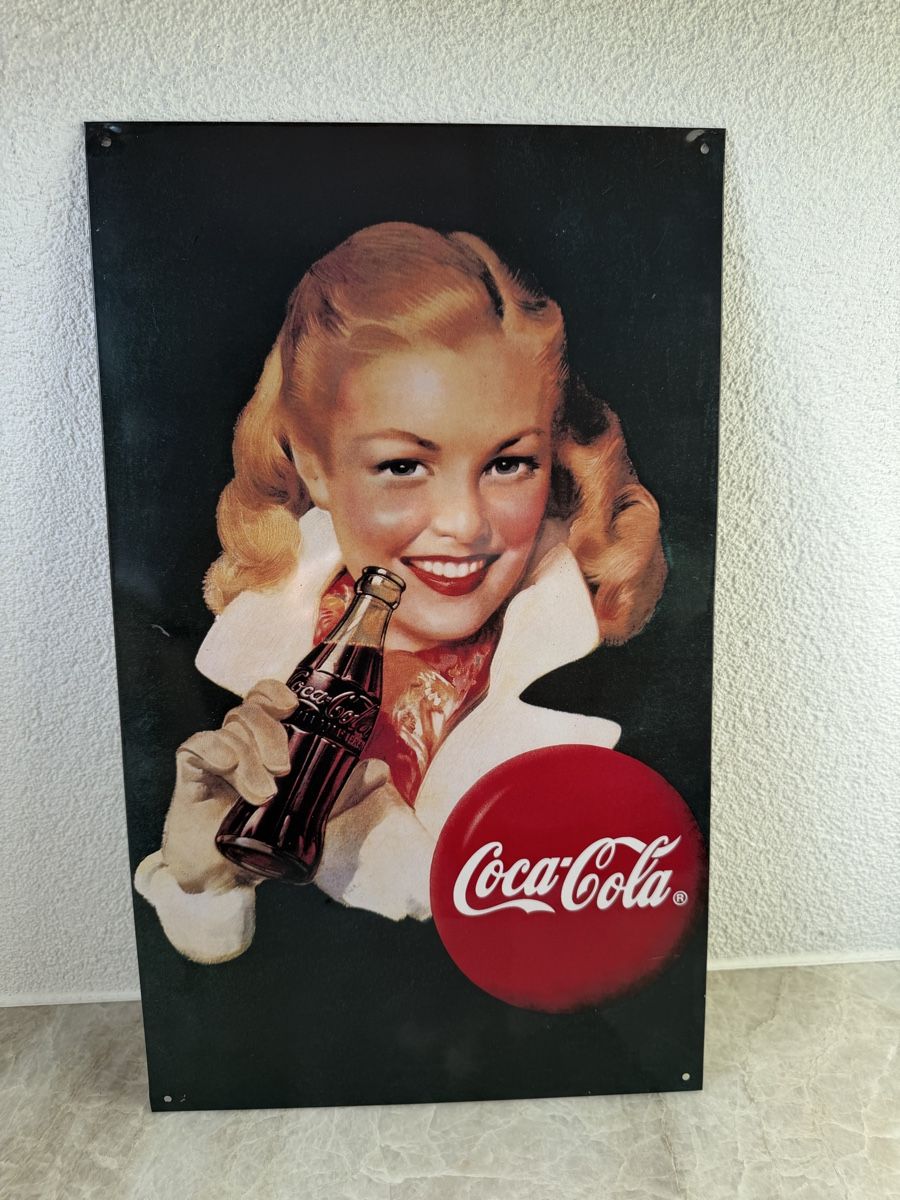 Coca-Cola Tutte le decorazioni: Coca-Cola Blechschild  – Usato da Bertschikon venduto da xty_yf6h