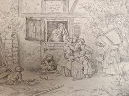 "Mein Nest ist das best", Zeichnung nach A. L. Richter