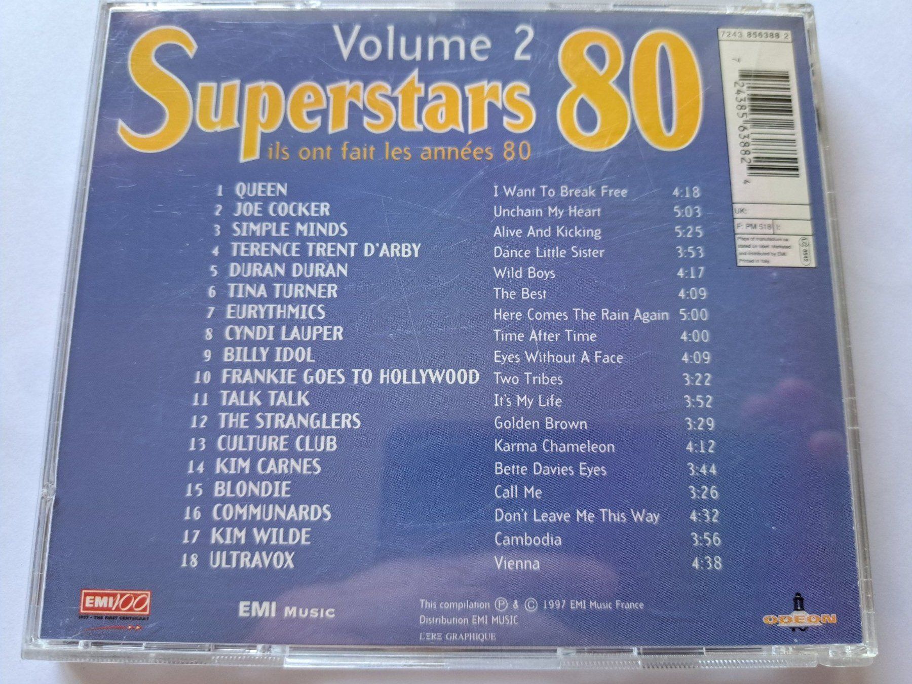 CD: Cd Superstars 80 Volume 2 – Usato da Pully venduto da bro_n52j 1