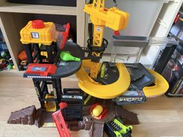 Dickie Toys Spielset Baustelle mit Kran und viel Zubehör