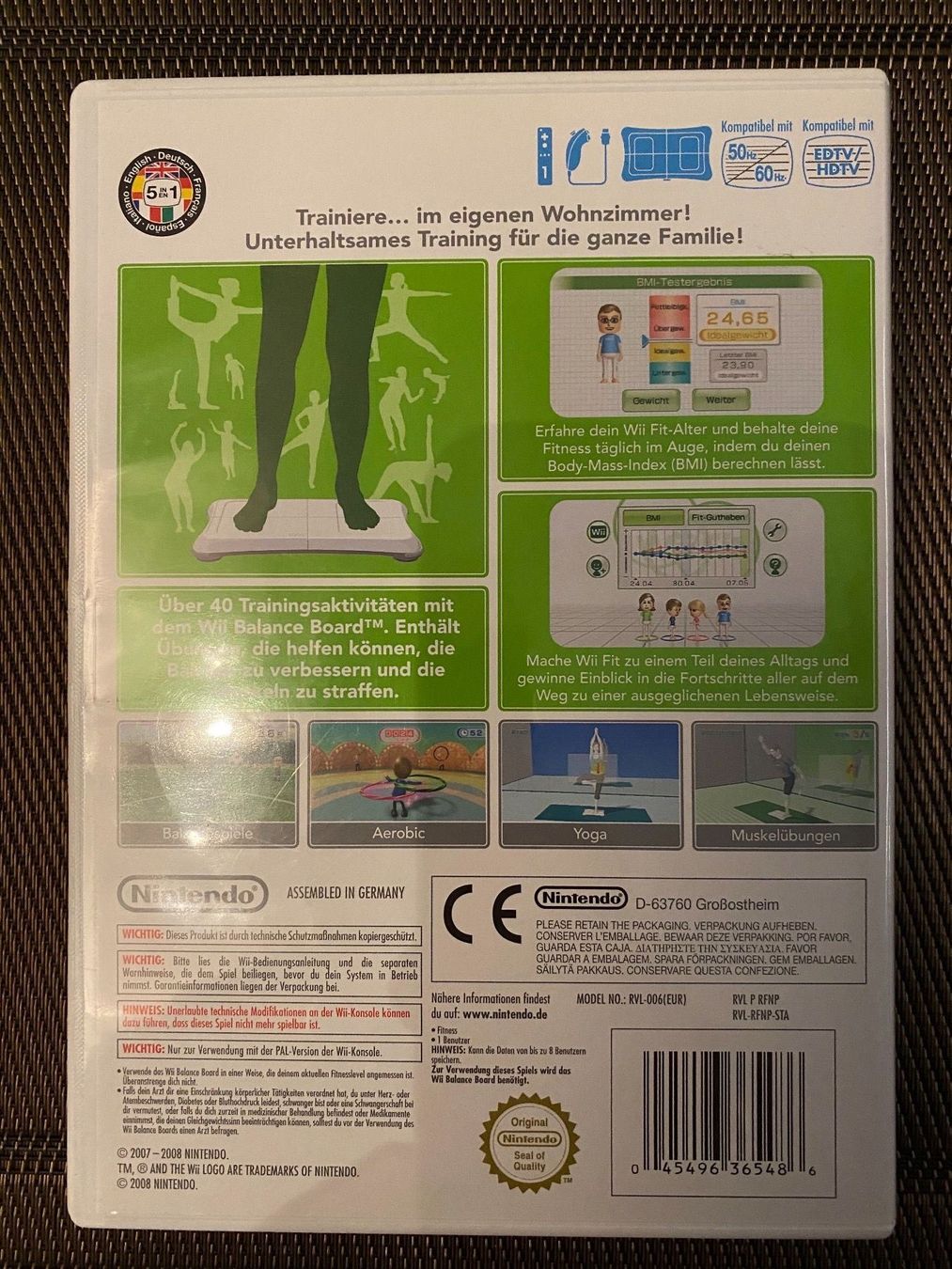 Nintendo Giochi: Wii Fit Nintendo wii – Usato da Gommiswald venduto da AndrewsTopShop 1