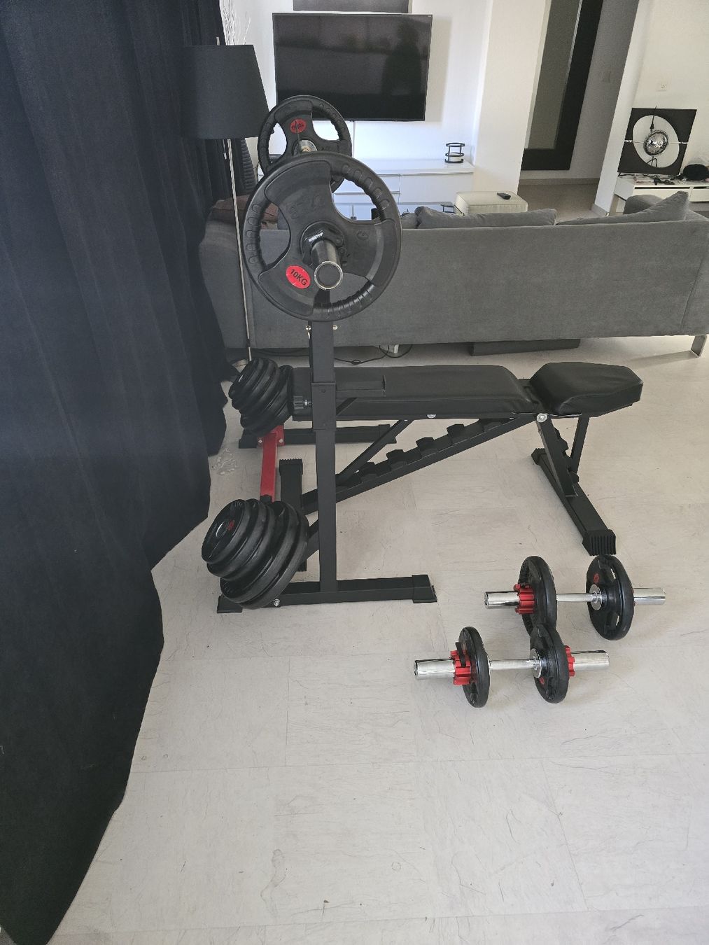 Manubri & Pesi: Komplett Homegym  – Usato da Derendingen venduto da S.Skorbi 4