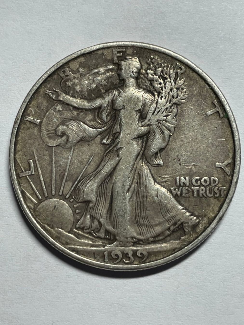 Alle Münzen: (75) Walking Liberty Half Dollar USA 1939 – Gebraucht aus Aesch BL von masmusgo