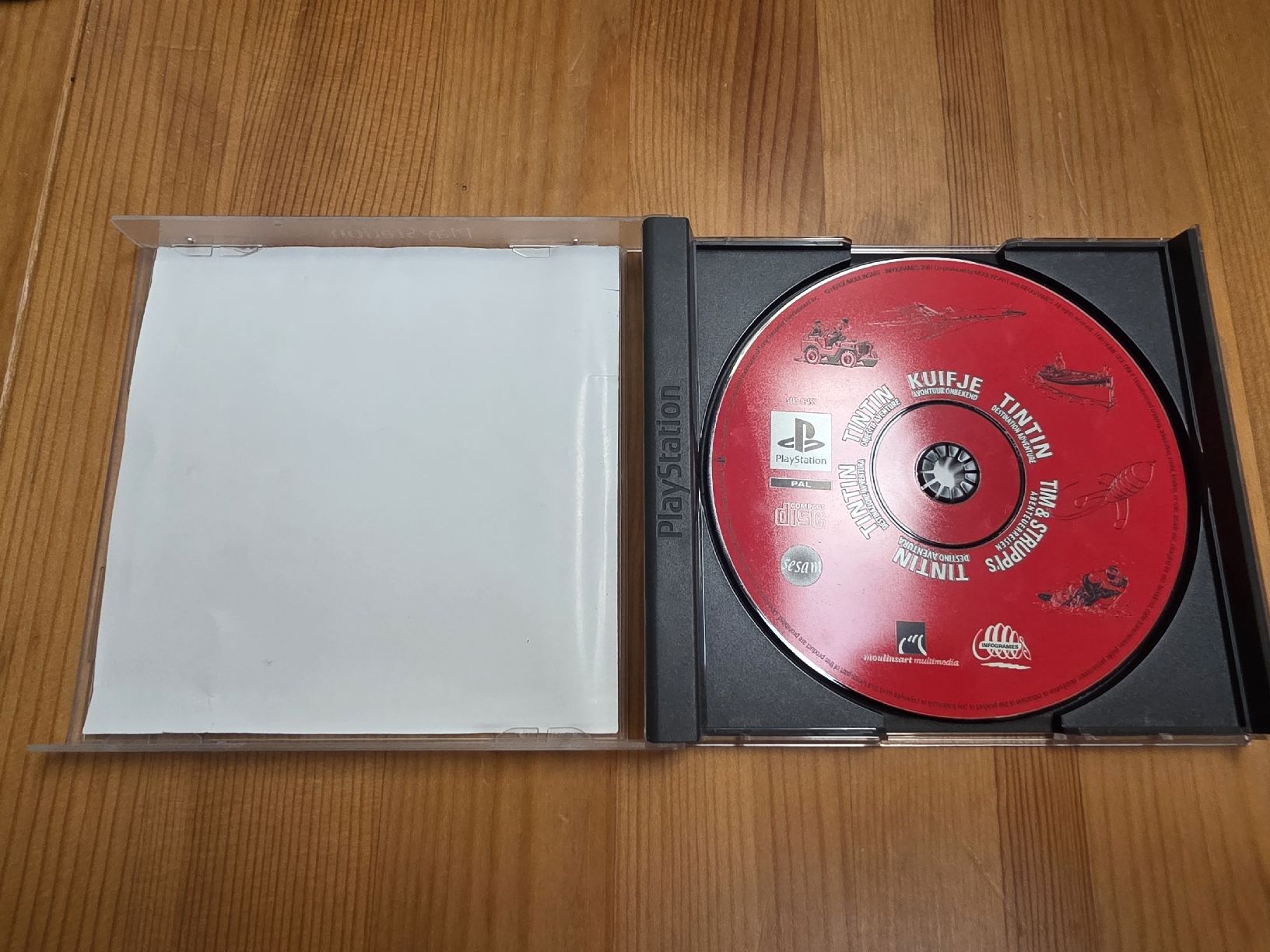 Spiele: Tintin Objectif Aventure PS1 – Gebraucht aus Chavornay von Crash37 2