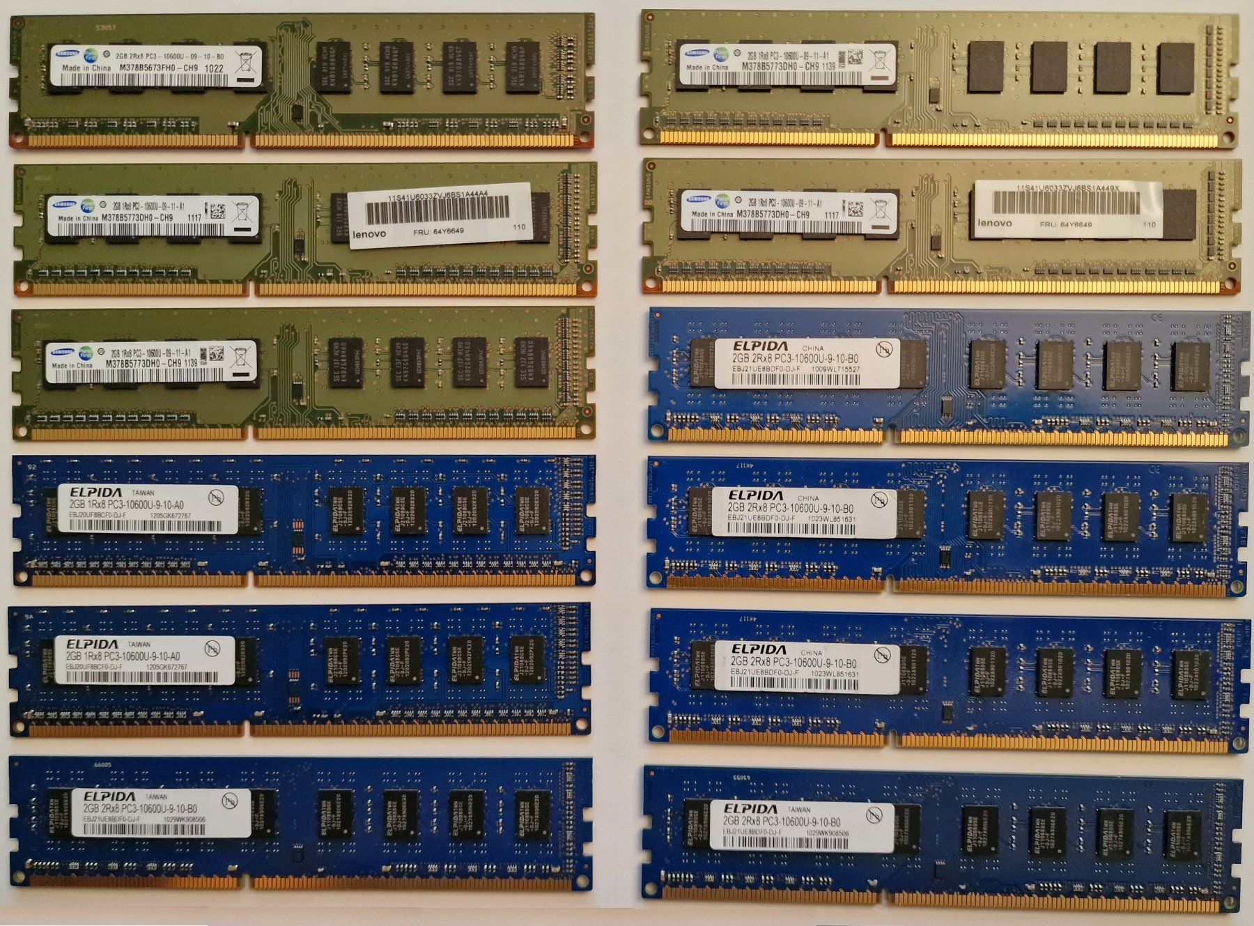 Memory / RAM: 2GB RAM PC3 (DDR3) für PC/Desktop – Gebraucht aus Seengen von
