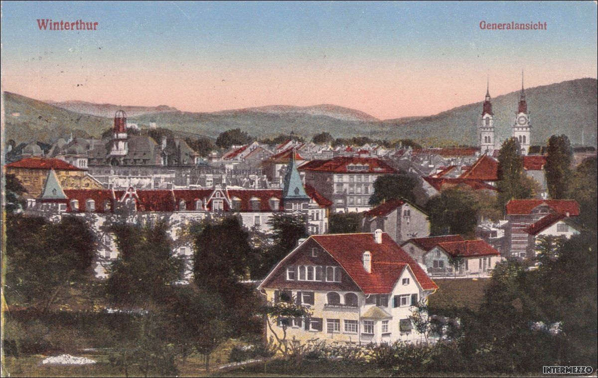 Cartes postales: Winterthur // 1920 Generalansicht – D'occasion à Basel par intermezzo12