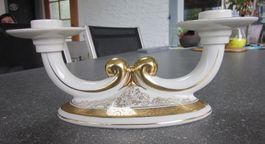 Mid Century Porzellankerzenhalter, ALKA Kunst, "Sonate" 60er
