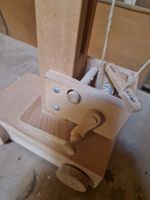 Holzkran Spielzeug Handgefertigt  65cm