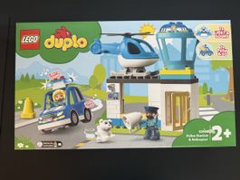 Neu LEGO DUPLO Polizeistation & Helikopter 10959 😊🚓🚁