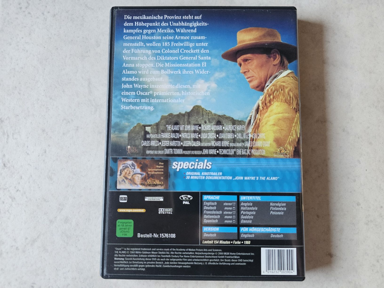 Tous les DVDs: Alamo – D'occasion à Schneisingen par backstore24 1