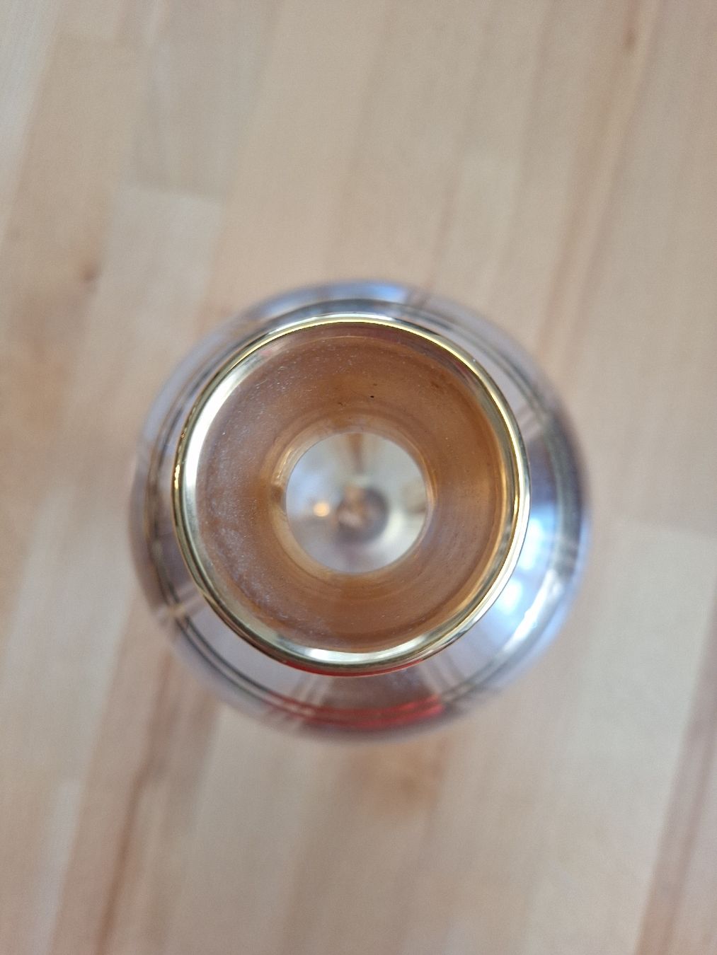 Vasi & Recipienti: Glaskristalvase, Kobaltgold – Usato da Vilters venduto da Fleiflomi 3