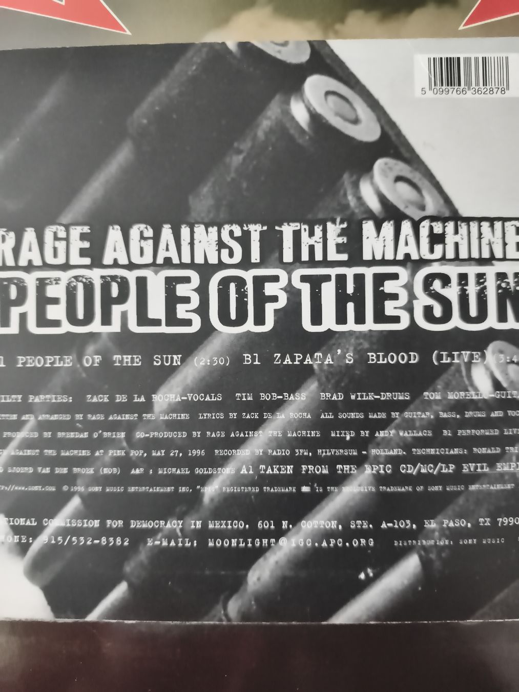 Schallplatten: Rage Against the Machine – Gebraucht aus Wynau von rem_5tpw 1