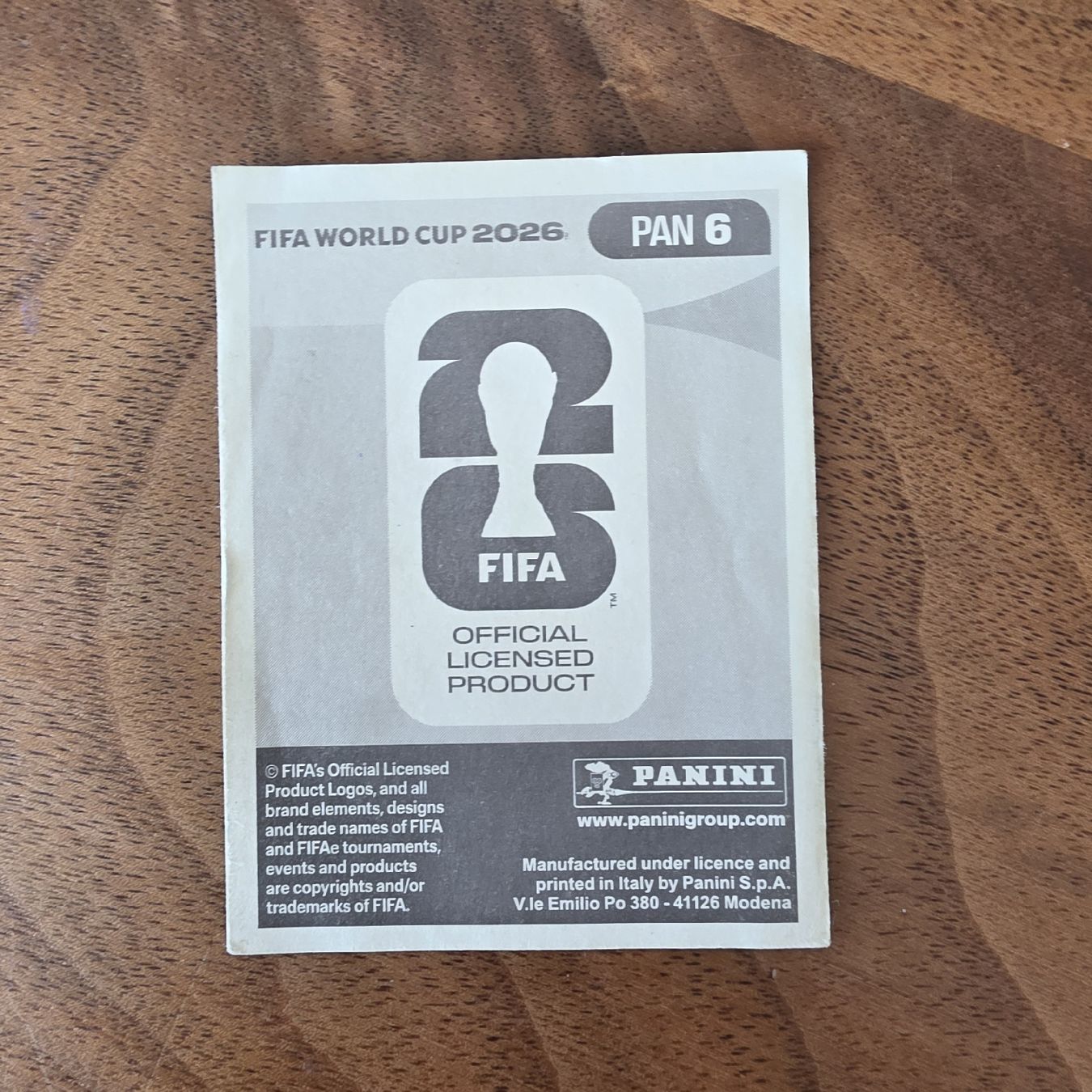 Panini Carte collezionabili: Panini dreier Set CRO6, GHA12 ,PAN6 – Nuovo e nell'imballaggio originale da Buchs AG venduto da LogoParts 3