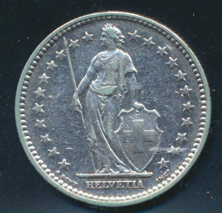 Tutti le monete: 2 Fr. 1907 -vz – Usato da Roggwil BE venduto da Stampdealer3 1