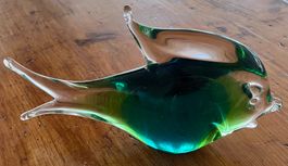 Vintage Kunstglas Fisch FM Ronneby Schweden B850-260
