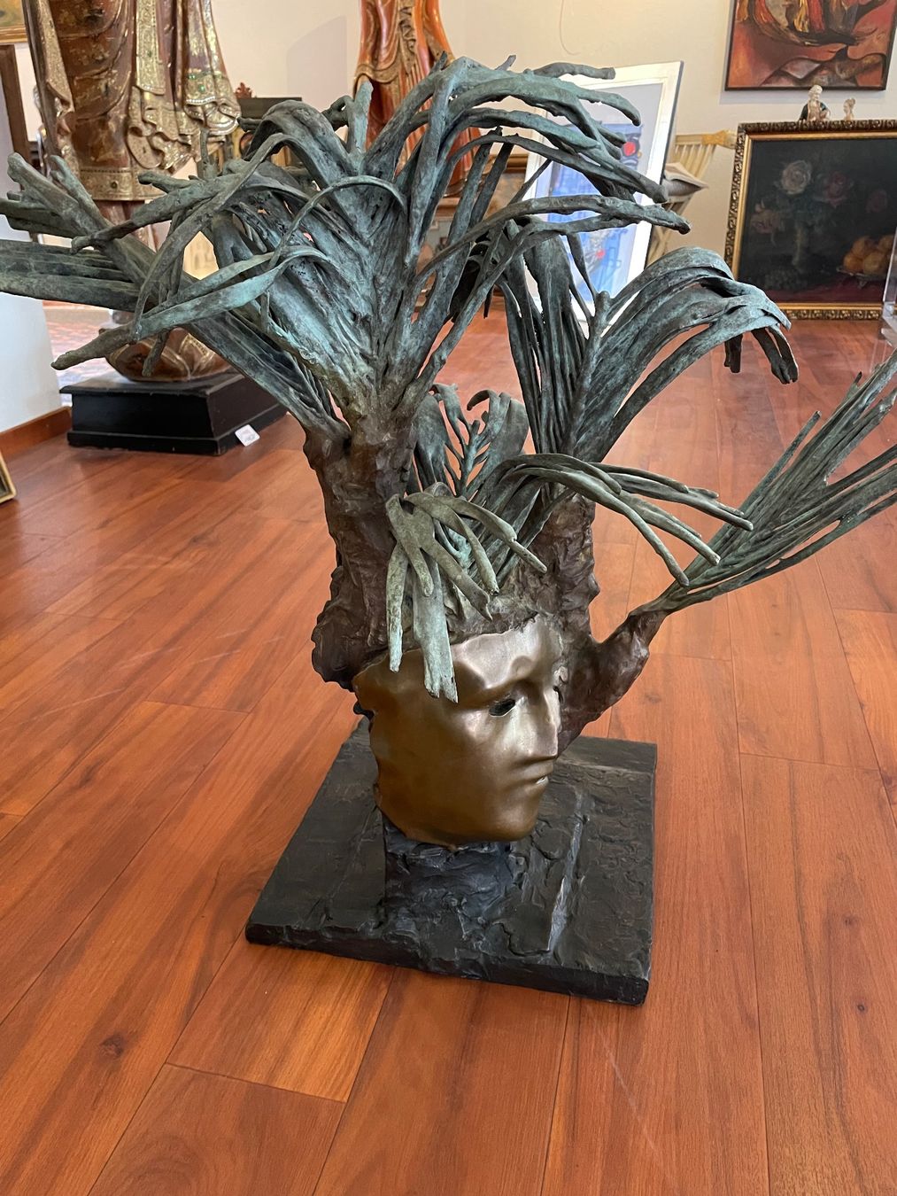 Sculture & Statue: Grosse Bronze-Skulptur von Mandy Volz! – Usato da Fidaz venduto da Montifino