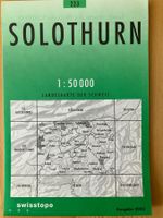 Landkarte Solothurn 1:50’000