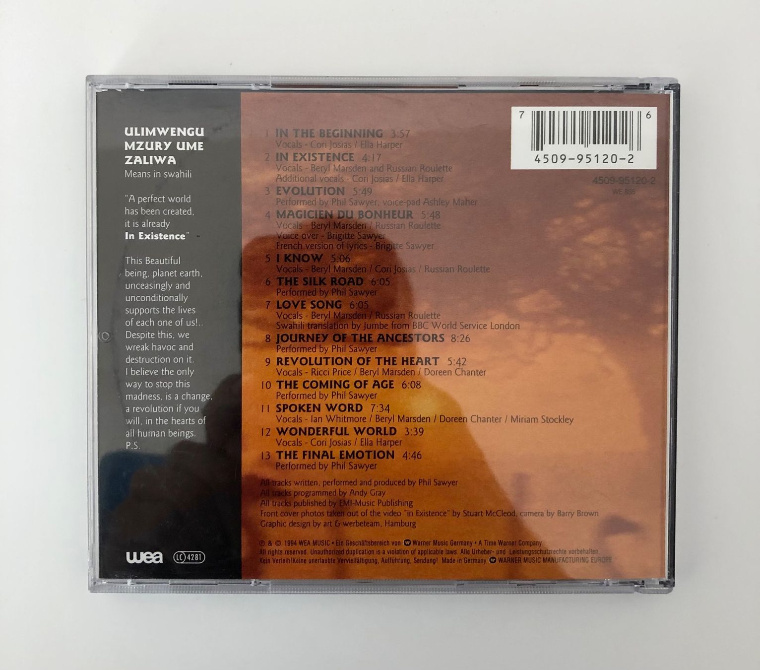 CD: Beautiful World CD In Existence – Usato da Inwil venduto da TheSwissEagle 1