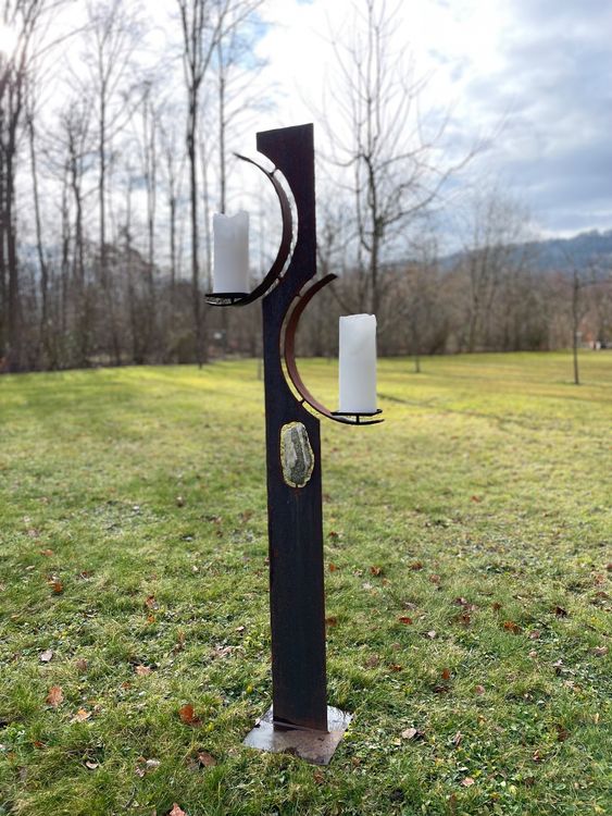Kerzenständer Blumenständer Garten Skulptur Kunstobjekt Kaufen auf
