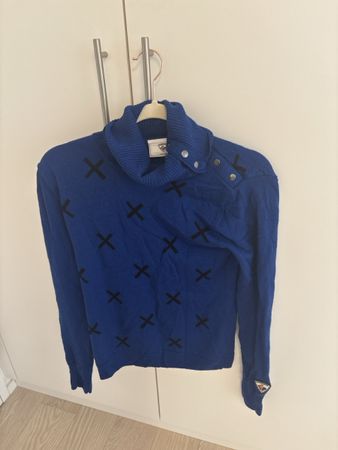 Rossignol Women's Blue Sweater, Size L - Great Winter Look!