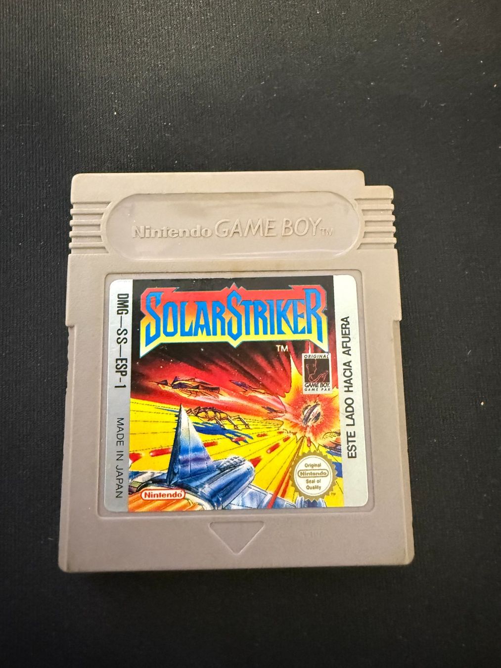 Nintendo Giochi: Nintendo Game Boy SolarStriker – Usato da Pont-de-la-Morge venduto da Darfal
