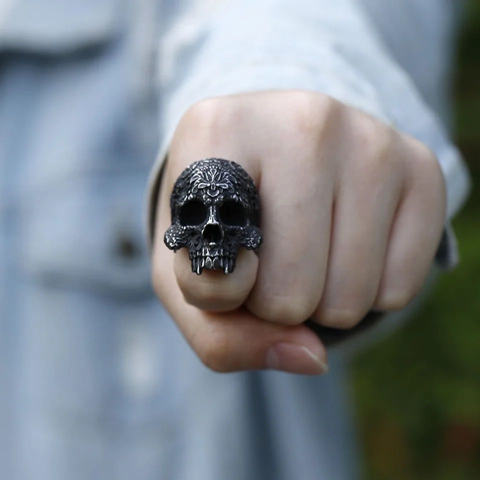 Bagues: Skull men ring – Neuf avec emballage d'origine à Aarburg par StavFashion