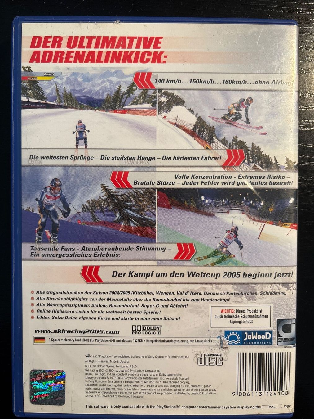 Giochi: Ski Racing 2005 PS2 - Der ultimative Adrenalinkick! – Usato da Villaz-St-Pierre venduto da mon_t2fn 2