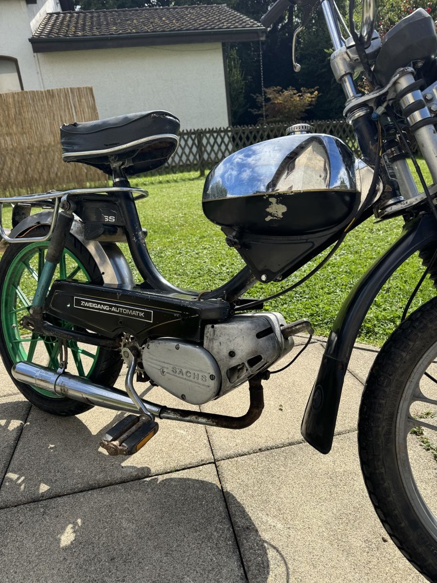 Sachs Ciclomotori: Sachs 623 mit HG Motor  – Usato da Dübendorf venduto da Sachs621 4