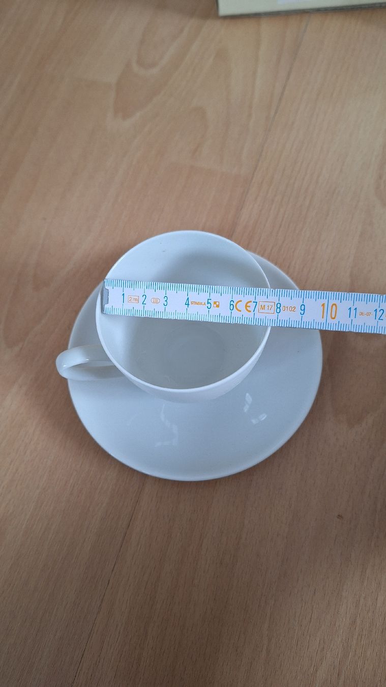 Hutschenreuther Tassen: 6 Kaffeetassen, Hutschenreuther – Neu und originalverpackt aus Schwarzenbach SG von ct-porzellan 1