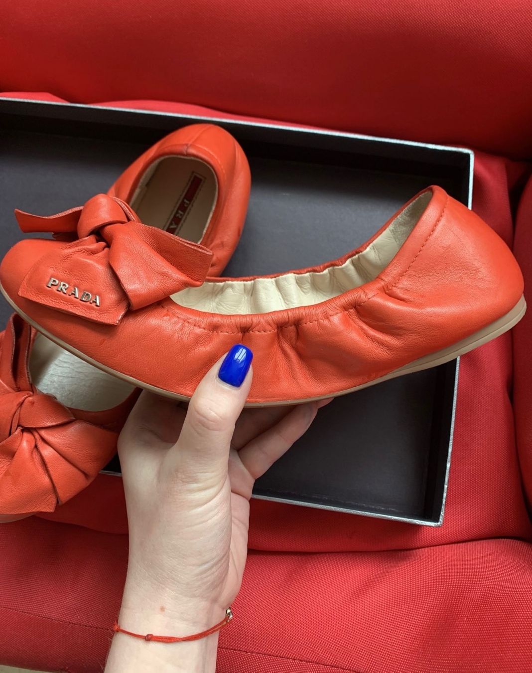 Prada Scarpe per ragazze: Ballerinas Prada – Nuovo e nell'imballaggio originale da Zell LU venduto da AliAli24