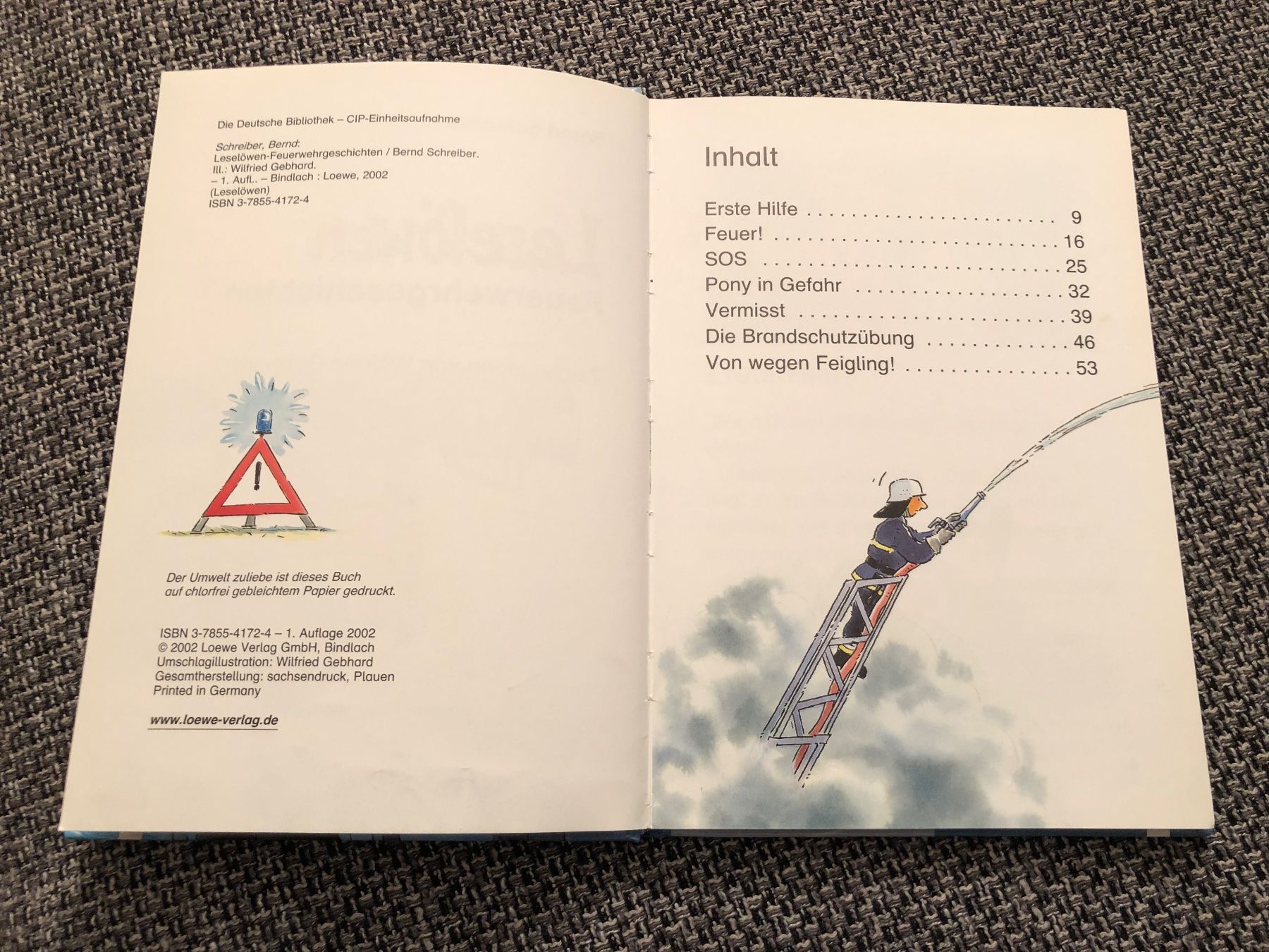 Libri: Feuerwehrgeschichten – Nuovo (secondo la descrizione) da Langnau am Albis venduto da snla_scc9 2