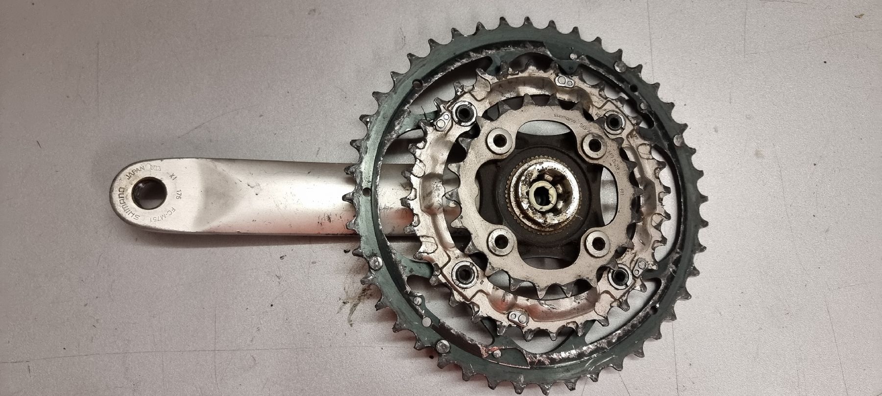 Shimano Pezzi di ricambio: Shimano XT M751 Kurbel – Usato da Seon venduto da Stibinio 3