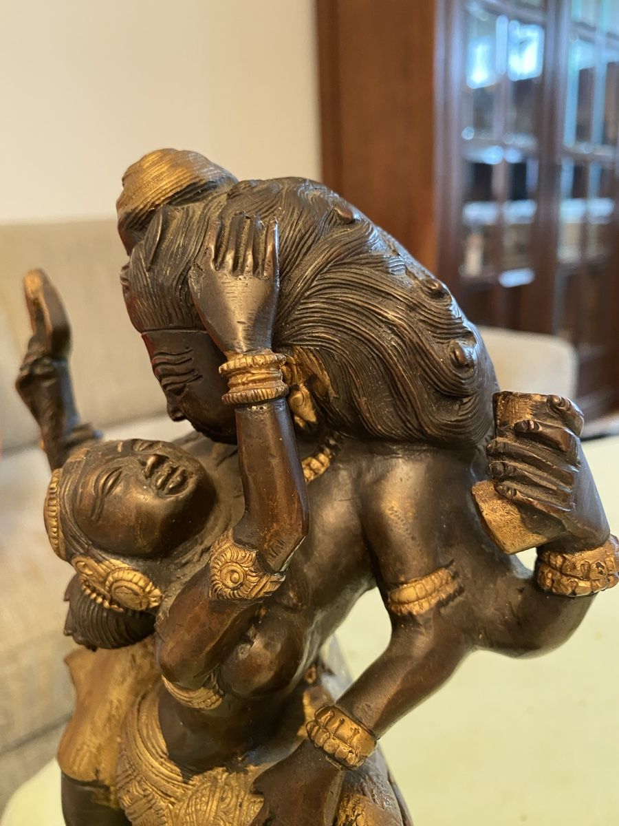 Statuette: Ardhanarishvara Statue – Nuovo (secondo la descrizione) da Unterengstringen venduto da Ingeborg3 3